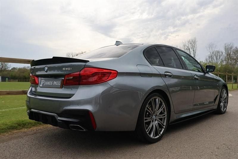 Used BMW 540 M Sport 340 HP (250 kW) 2017 Blue stone Sedan