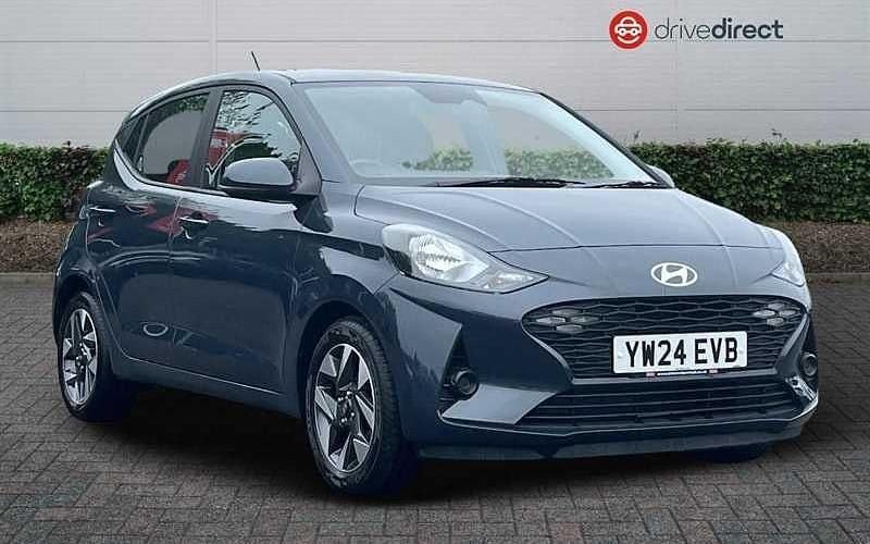 Pearl aurora grey Used 2024 Hyundai i10 Advanced Hatchback | £11,846 (Good price) - Image 1/4