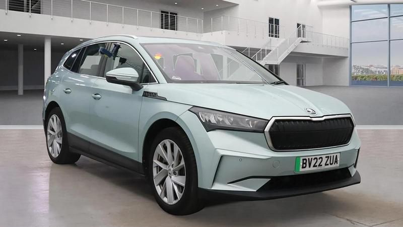 Silver Used 2022 Skoda Enyaq iV ecoSuite SUV | £18,999 (Good price) - Image 1/2