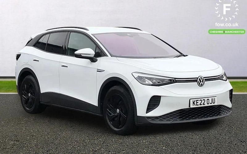 White Used 2021 VW ID.4 Comfortline SUV | £17,799 (Fair price) - Image 1/4