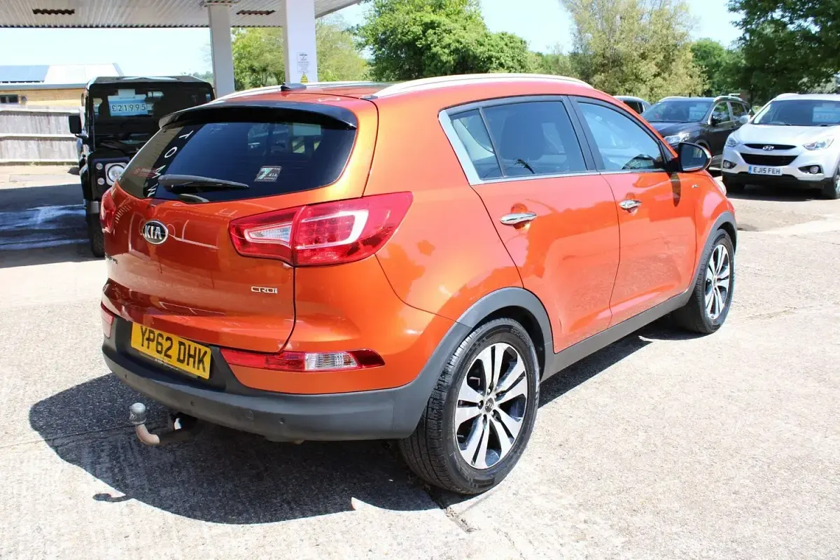 Used Kia Sportage 2012 Orange SUV
