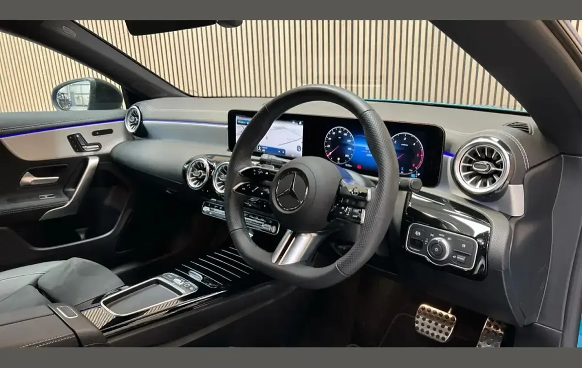 Used Mercedes CLA220 AMG Line Premium 190 HP (139 kW) 2025 Blue Sedan