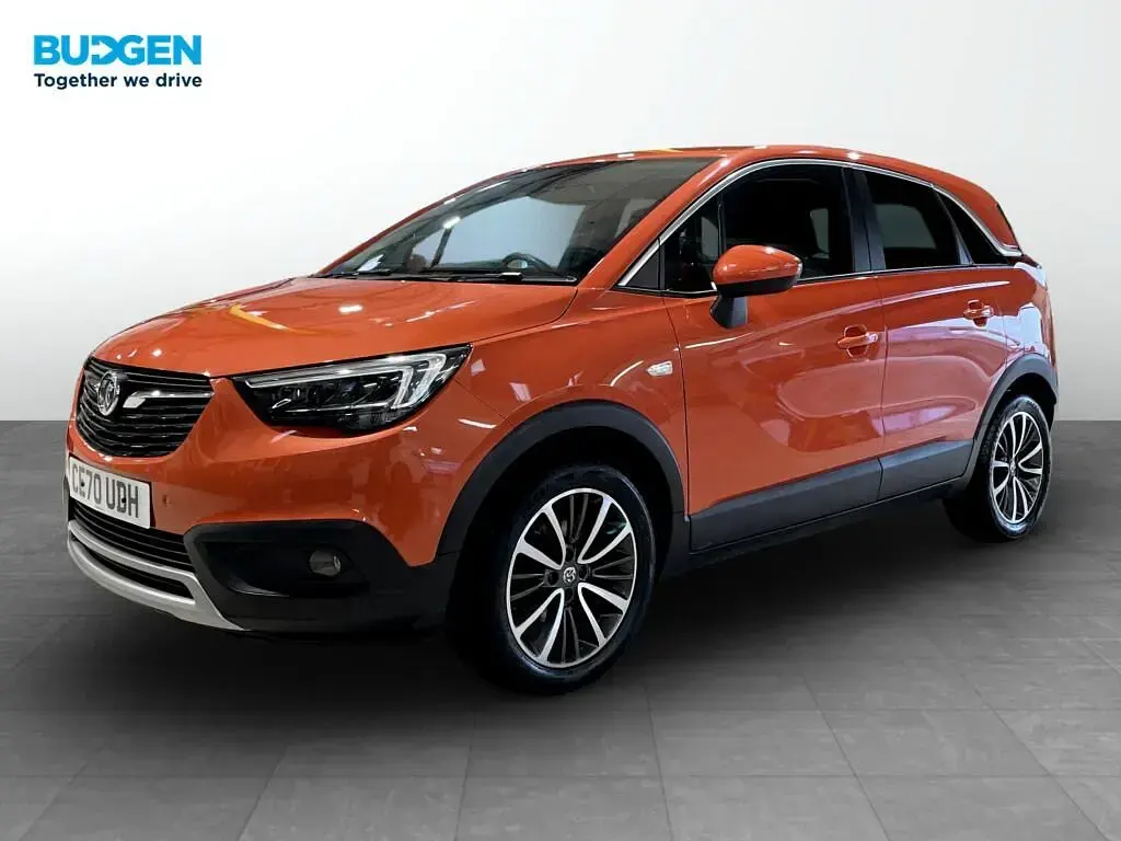Used Vauxhall Crossland X Elite 130 HP (95 kW) 2020 Orange SUV