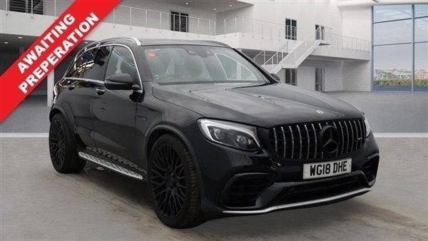 Black Used 2018 Mercedes GLC63 AMG AMG SUV | £30,499 (Good price) - Image 1/1