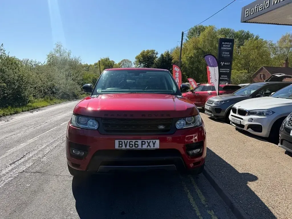 Used Land Rover Range Rover Sport HSE Dynamic 306 HP (225 kW) 2016 Red SUV