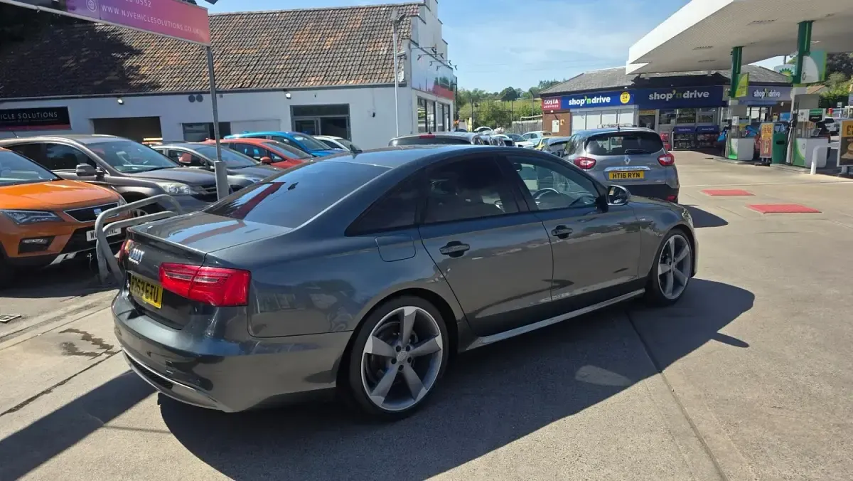 Used Audi A6 Black Edition 174 HP (127 kW) 2014 Grey Sedan