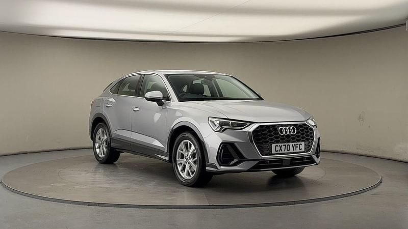 Floret silver metallic/floret silver metallic Used 2020 Audi Q3 Sportback Sport SUV | £21,450 (Fair price) - Image 1/4