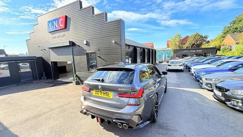 Grey Used 2021 BMW 330e M Sport Estate | £21,991 (Fair price) - Image 1/4