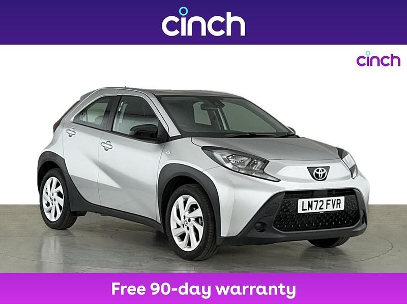 Silver Used 2022 Toyota Aygo PURE Hatchback | £11,949 (Fair price) - Image 1/3