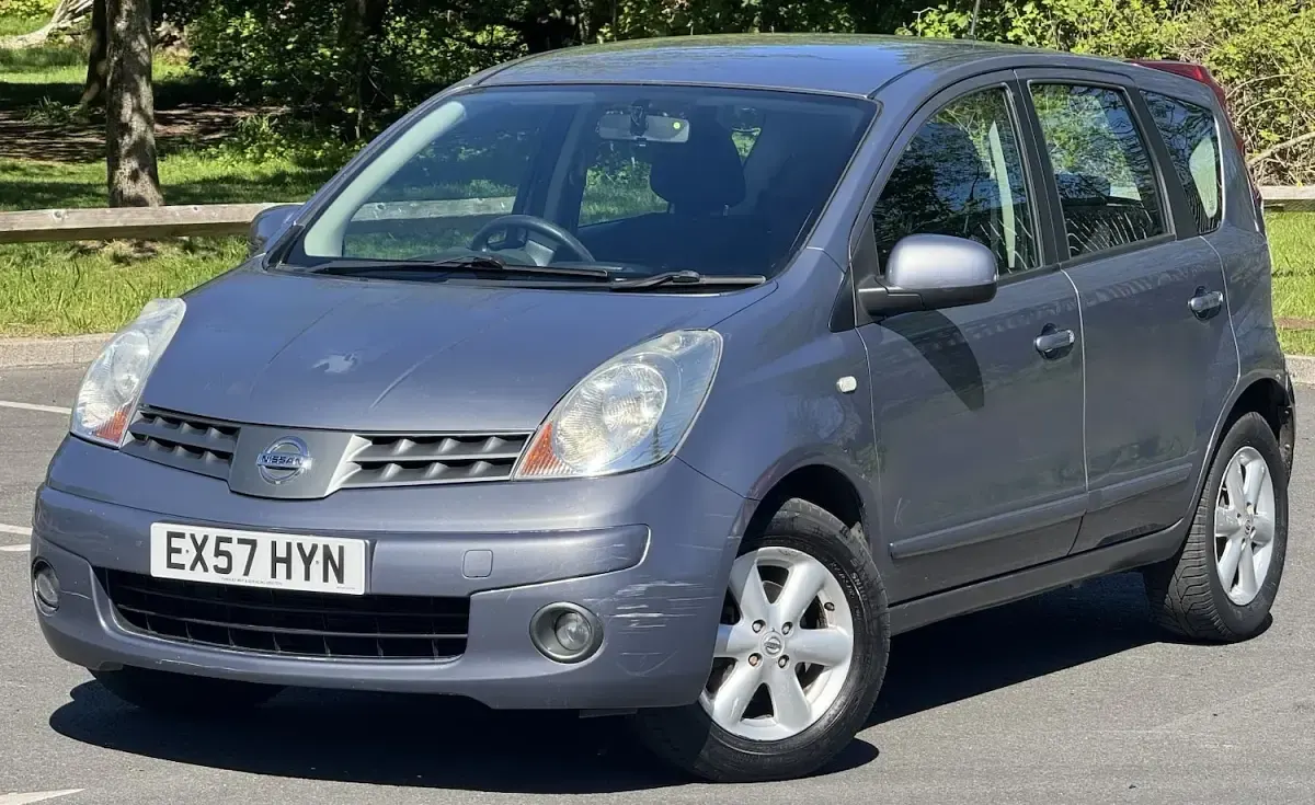 Used Nissan Note Acenta 110 HP (80 kW) 2007 Grey Hatchback