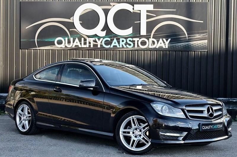 Black Used 2013 Mercedes C250 AMG Coupe | £8,995 (Fair price) - Image 1/1
