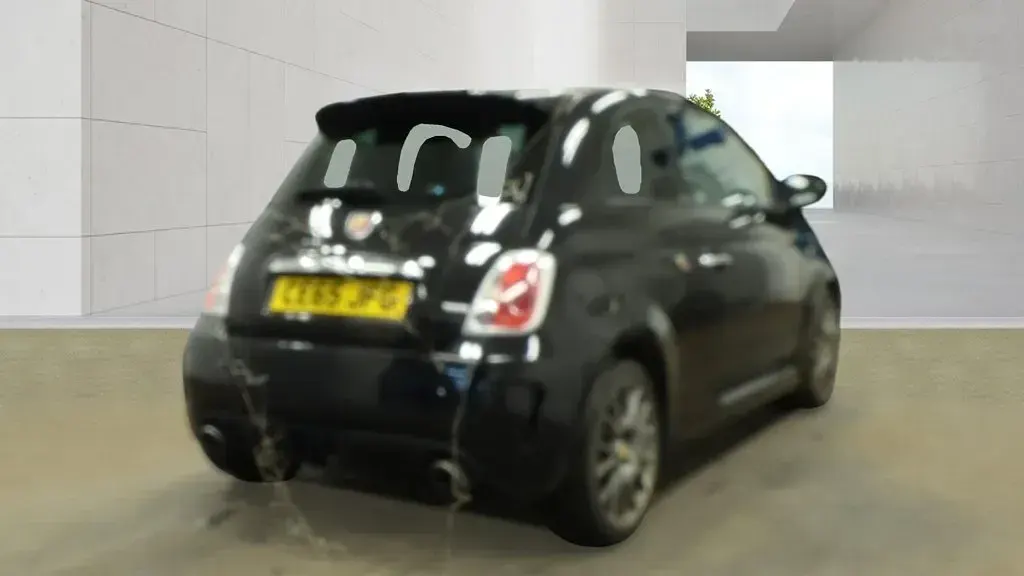 Begagnad Abarth 595 140 HK (102 kW) 2015 Svart Halvkombi