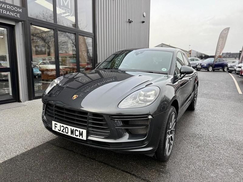Used Porsche Macan Turbo 2020 Grey SUV