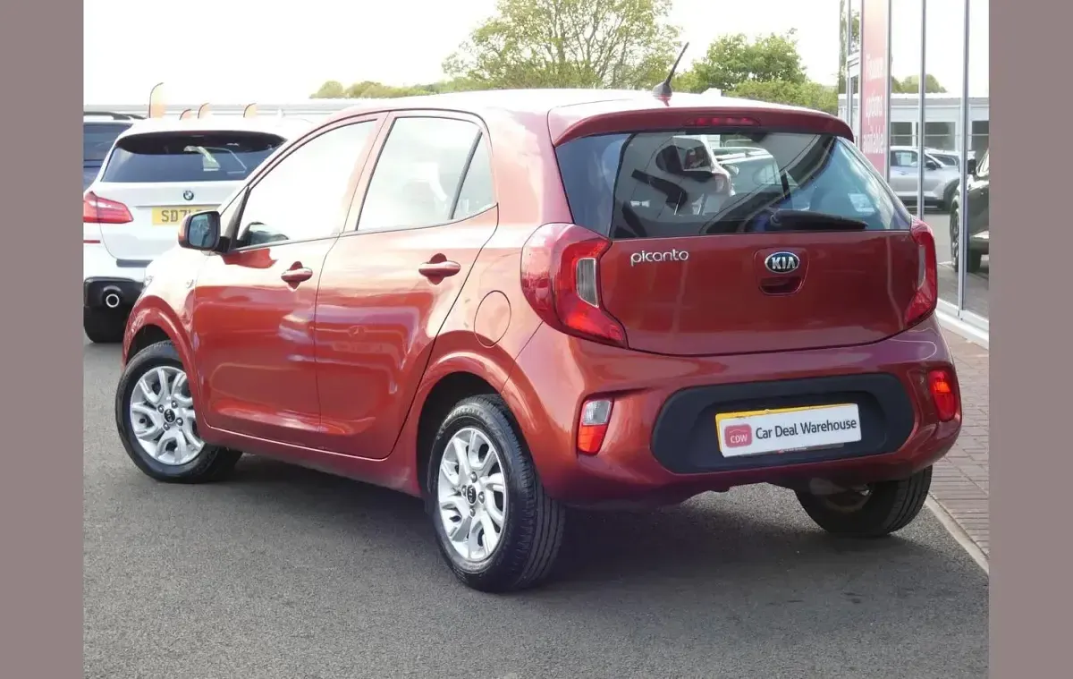 Second-hand Kia Picanto 83 CP (61 kW) 2018 Portocaliu Hatchback
