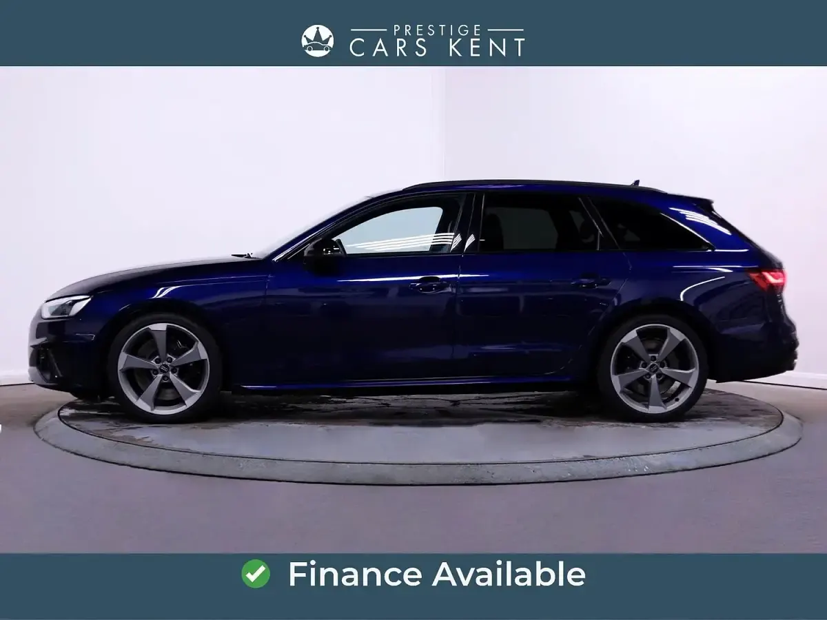 Used Audi S4 Black Edition 347 HP (255 kW) 2020 Blue Estate