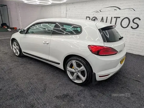 Begagnad VW Scirocco GT 2015 Vit Sportkupé
