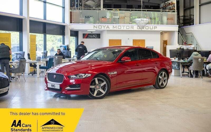 Red Used 2019 Jaguar XE R-Sport Sedan | £14,199 (Fair price) - Image 1/4