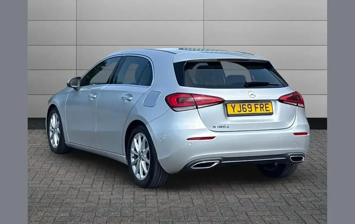 Used Mercedes A180 Premium Plus 113 HP (83 kW) 2020 Silver Hatchback