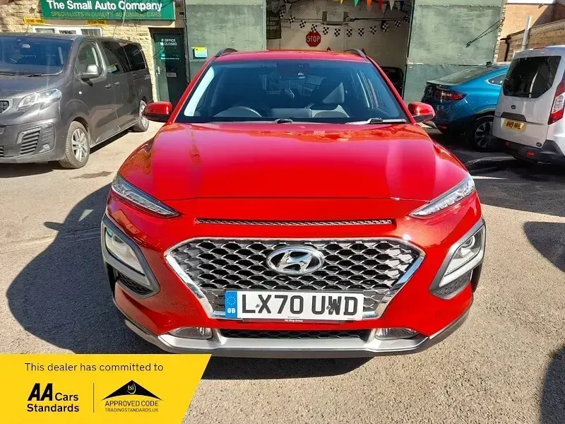 Used Hyundai Kona Premium 141 HP (103 kW) 2020 Red SUV