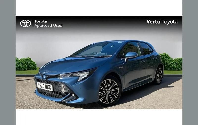 Used Toyota Corolla Design 184 HP (135 kW) 2020 Blue Hatchback