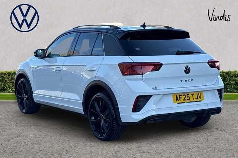 New VW T-Roc Black Edition 150 HP (110 kW) 2025 White SUV