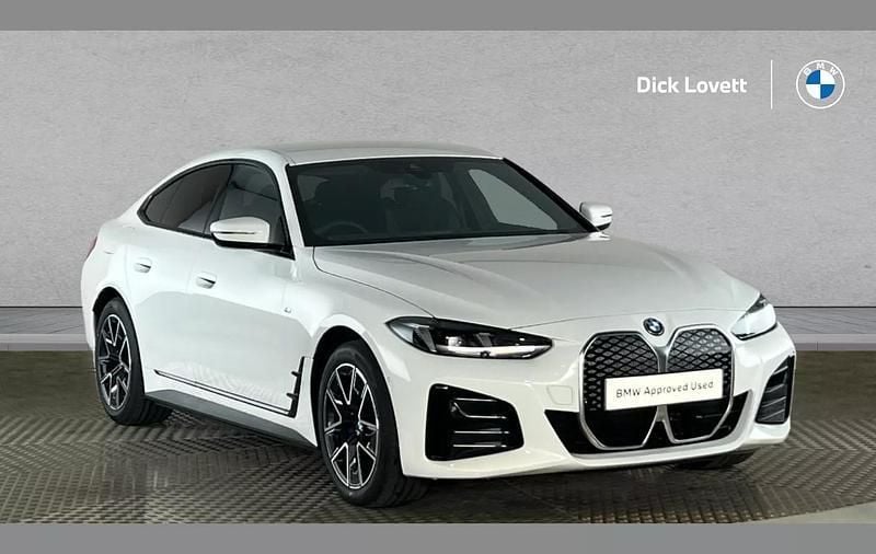 White Used 2025 BMW i4 M Sport Sedan | £42,000 (A bit pricey) - Image 1/4
