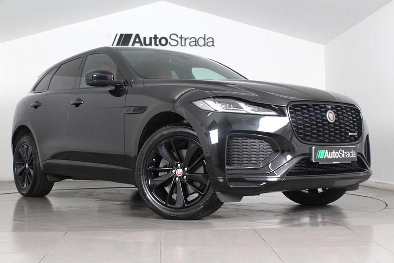 Begagnad Jaguar F-Pace R-Dynamic 2021 Svart SUV