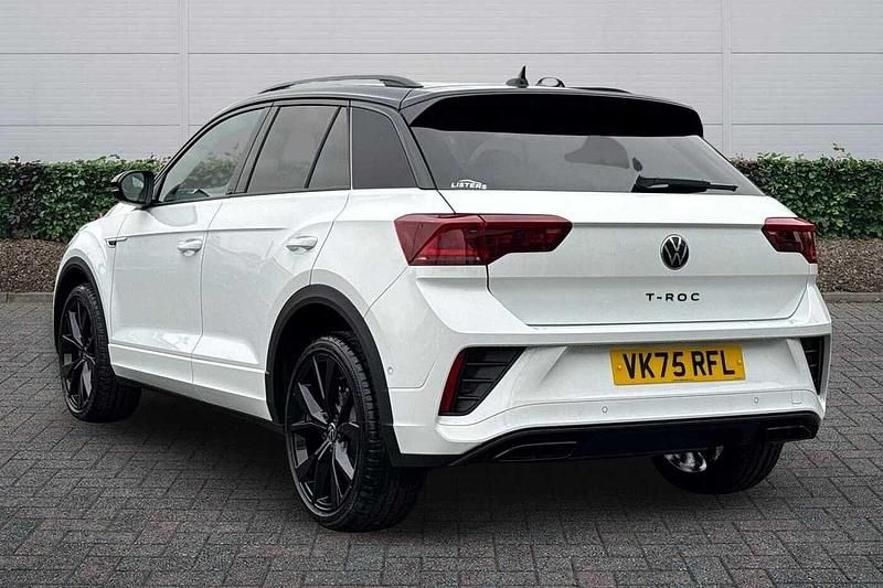 New VW T-Roc Black Edition 150 HP (110 kW) 2026 Pure white SUV