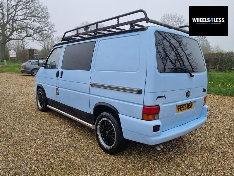 Used VW Transporter 88 HP (64 kW) 2003 Blue Van