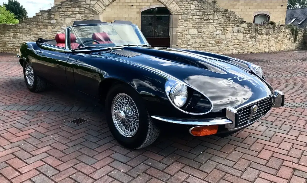 Used Jaguar E-Type 1973 Black Cabriolet