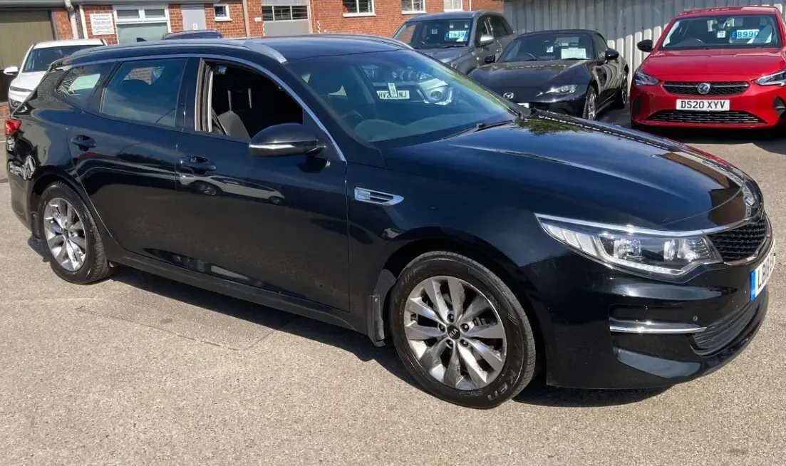 Used Kia Optima 139 HP (102 kW) 2018 Black Estate