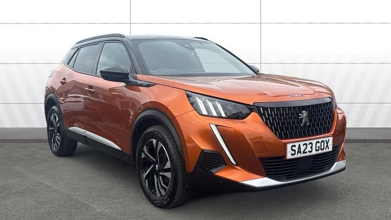 Orange Used 2023 Peugeot 2008 GTi SUV | £16,858 (Fair price) - Image 1/3
