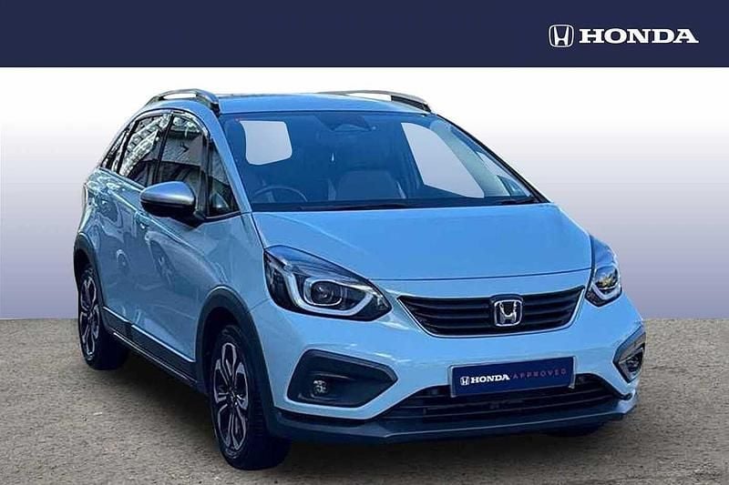 Used Honda Jazz Hybrid 109 HP (80 kW) 2021 Blue Hatchback