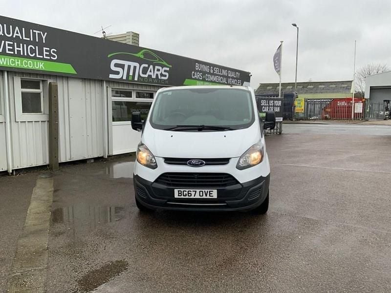 Used Ford Transit Custom 104 HP (76 kW) 2017 White Van