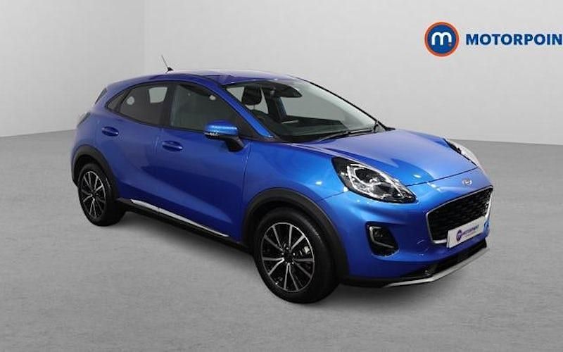 Used Ford Puma Titanium 125 HP (91 kW) 2023 Blue SUV