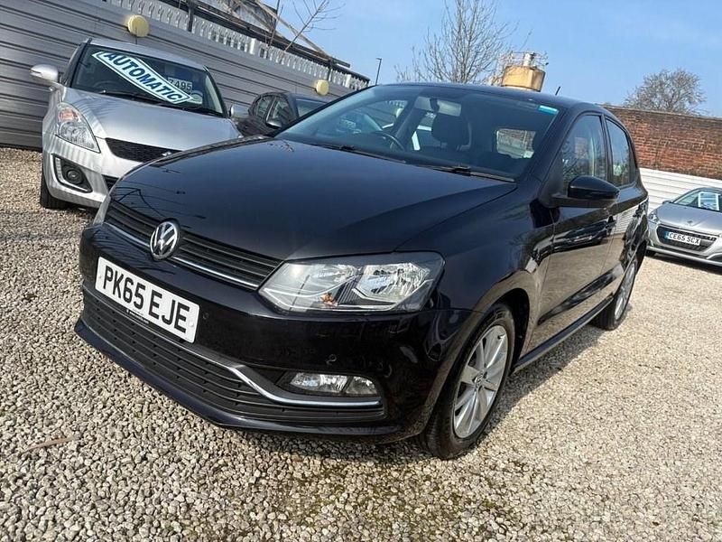Used VW Polo SE 75 HP (55 kW) 2015 Black Hatchback