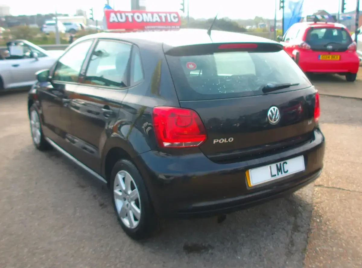 Used VW Polo SE 85 HP (62 kW) 2010 Black Hatchback