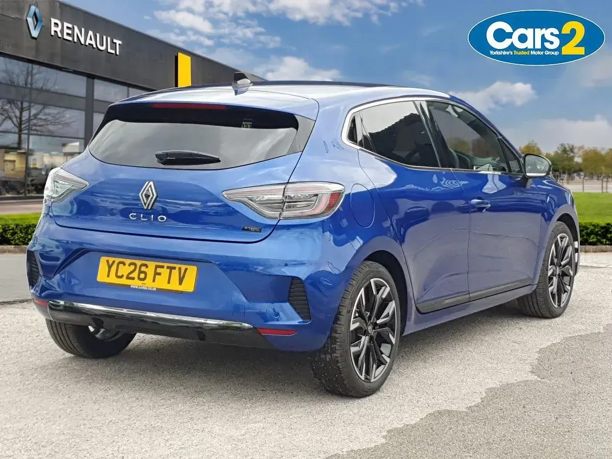 New Renault Clio Techno 2026 Blue Hatchback