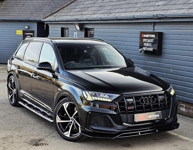 Black Used 2021 Audi SQ7 Black Edition SUV | £49,989 (Fair price) - Image 1/3