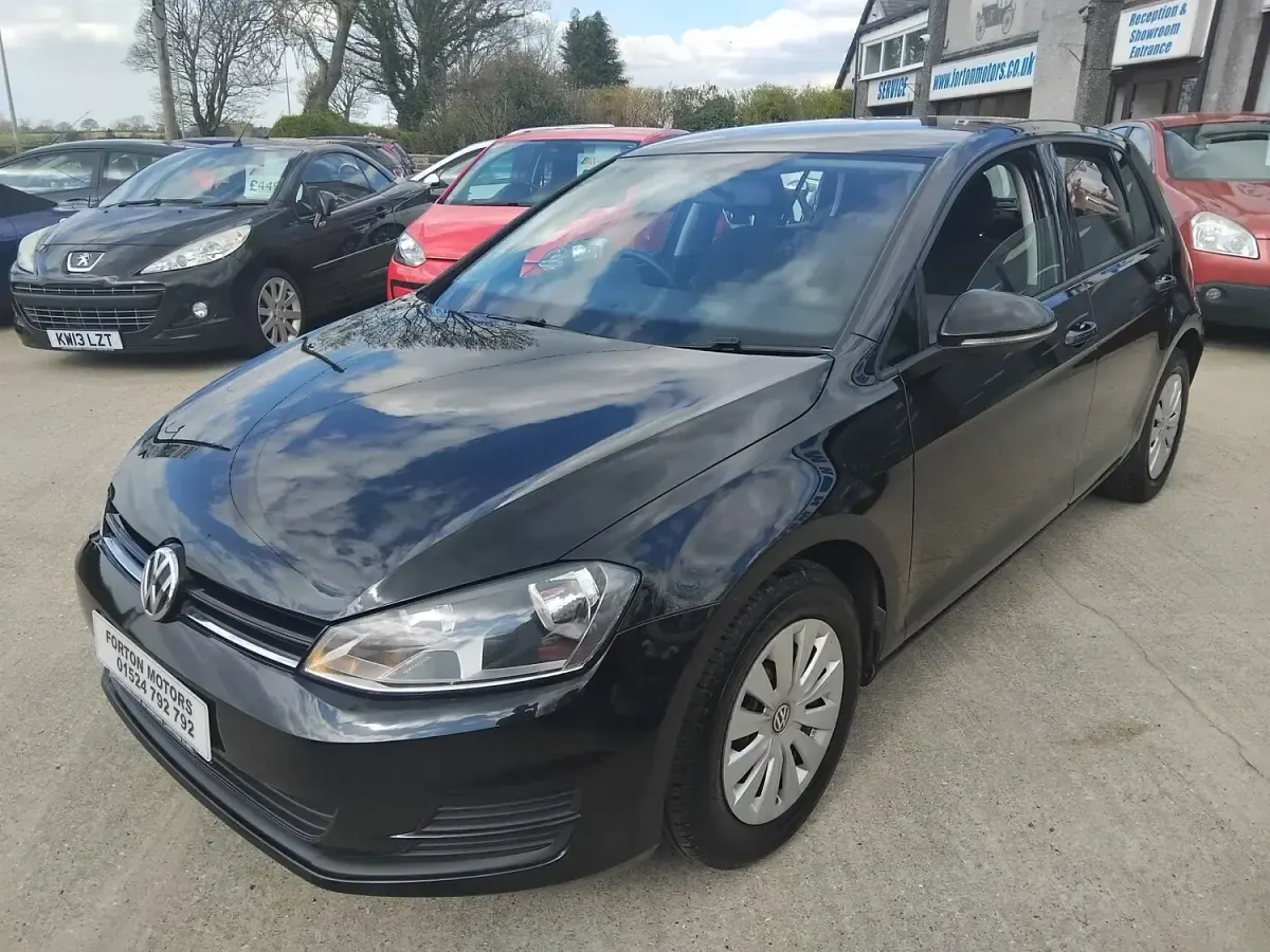 Used VW Golf VII S 2015 Black Hatchback