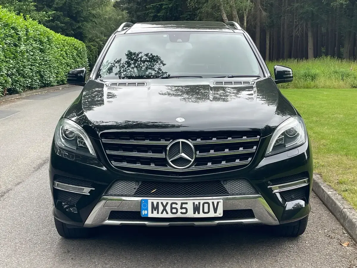 Used Mercedes ML350 AMG line 258 HP (189 kW) 2015 Black SUV