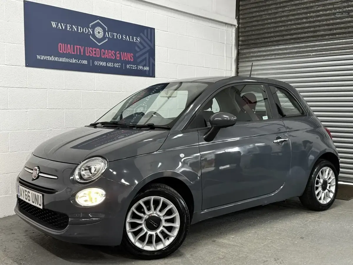 Used Fiat 500 Pop Star 69 HP (50 kW) 2016 Grey Hatchback