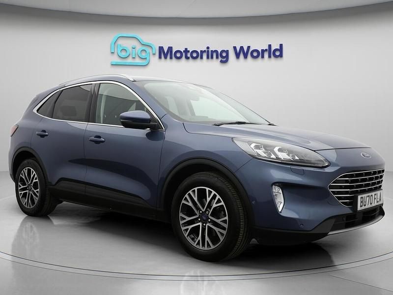 Blue Used 2020 Ford Kuga Titanium SUV | £13,800 (Fair price) - Image 1/4