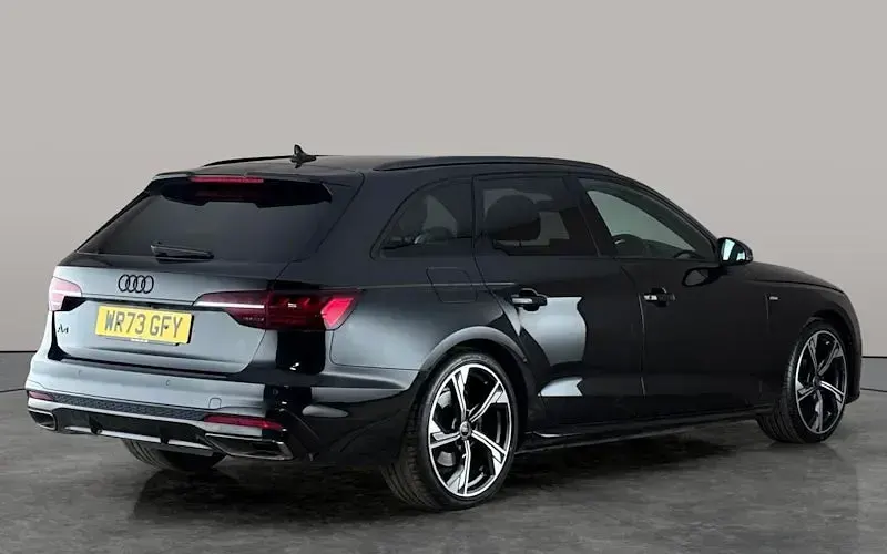 Used Audi A4 Black Edition 150 HP (110 kW) 2023 Black Estate