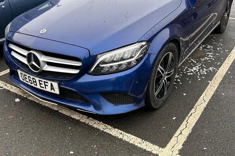 Blue Used 2018 Mercedes C220 Sedan | £6,195 - Image 1/1