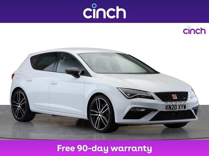 White Used 2020 Cupra Leon Hatchback | £22,399 (Fair price) - Image 1/3