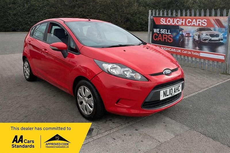 Used Ford Fiesta 95 HP (69 kW) 2010 Red Hatchback