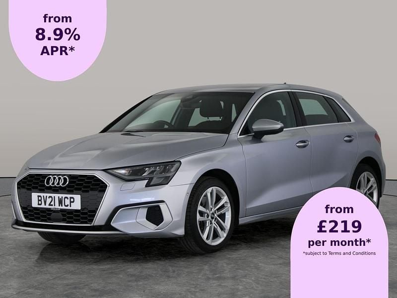 Silver Used 2021 Audi A3 Sport Hatchback | £16,949 (Good price) - Image 1/1