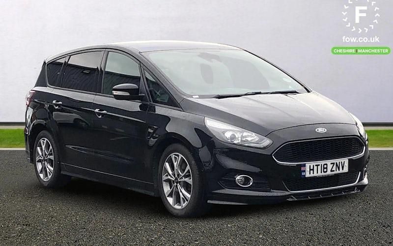 Black Used 2018 Ford S-MAX ST-Line MPV | £14,999 (Expensive) - Image 1/4