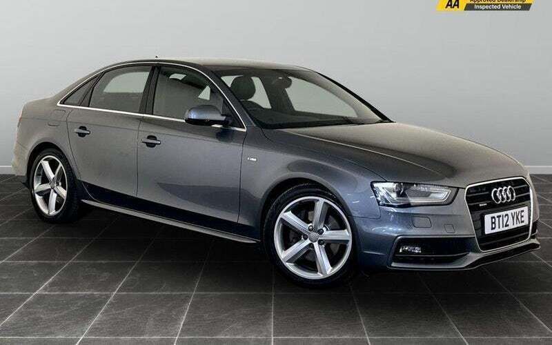 Grey Used 2012 Audi A4 S-Line Sedan | £7,495 (Fair price) - Image 1/2